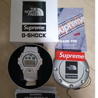 最安値 supreme G-SHOCK The North Face イエロー