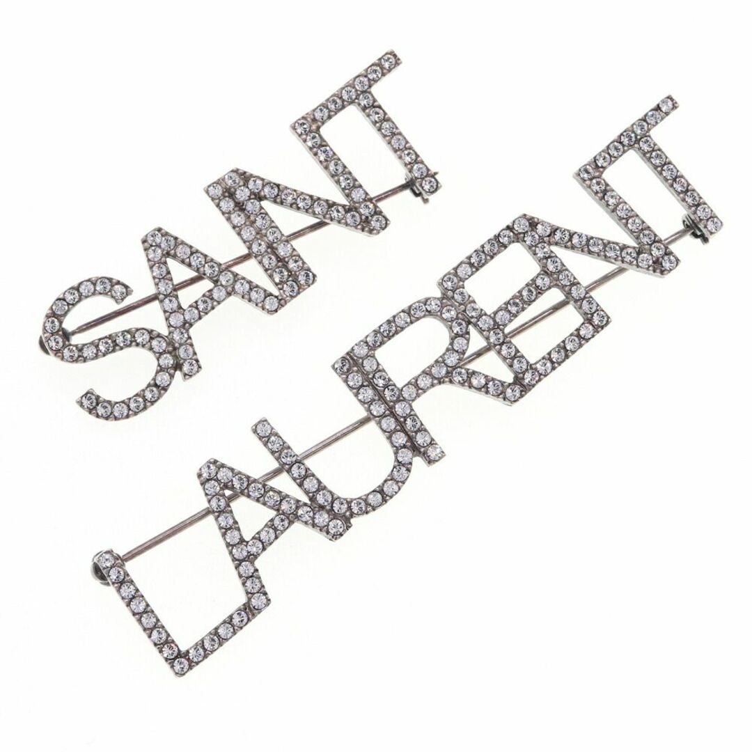 Saint Laurent - サンローラン ブローチ 586493 シルバー メタルの通販