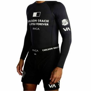 RVCA - ルーカ グレイシー ラッシュガード 長袖シャツ 柔術 総合格闘技
