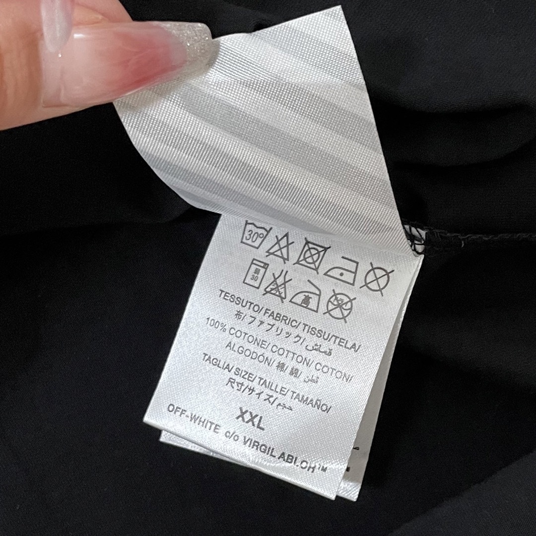 【未使 タグ付】OFF-WHITE スネイク Tシャツ