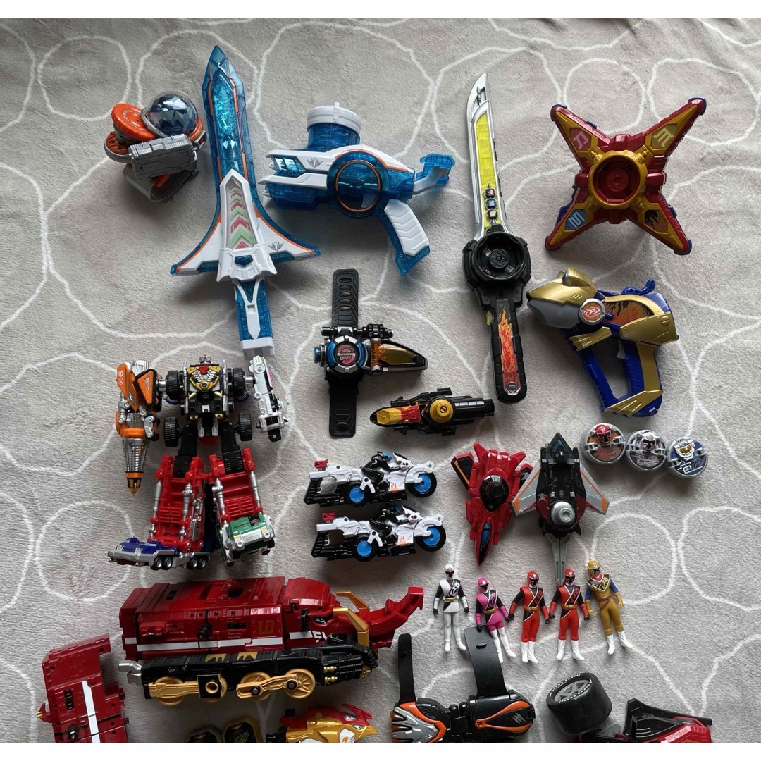 仮面ライダー スーパー戦隊 おもちゃセットの通販 by とろ's 仮面ライダー スーパー戦隊 おもちゃセットの通販 by とろ's
