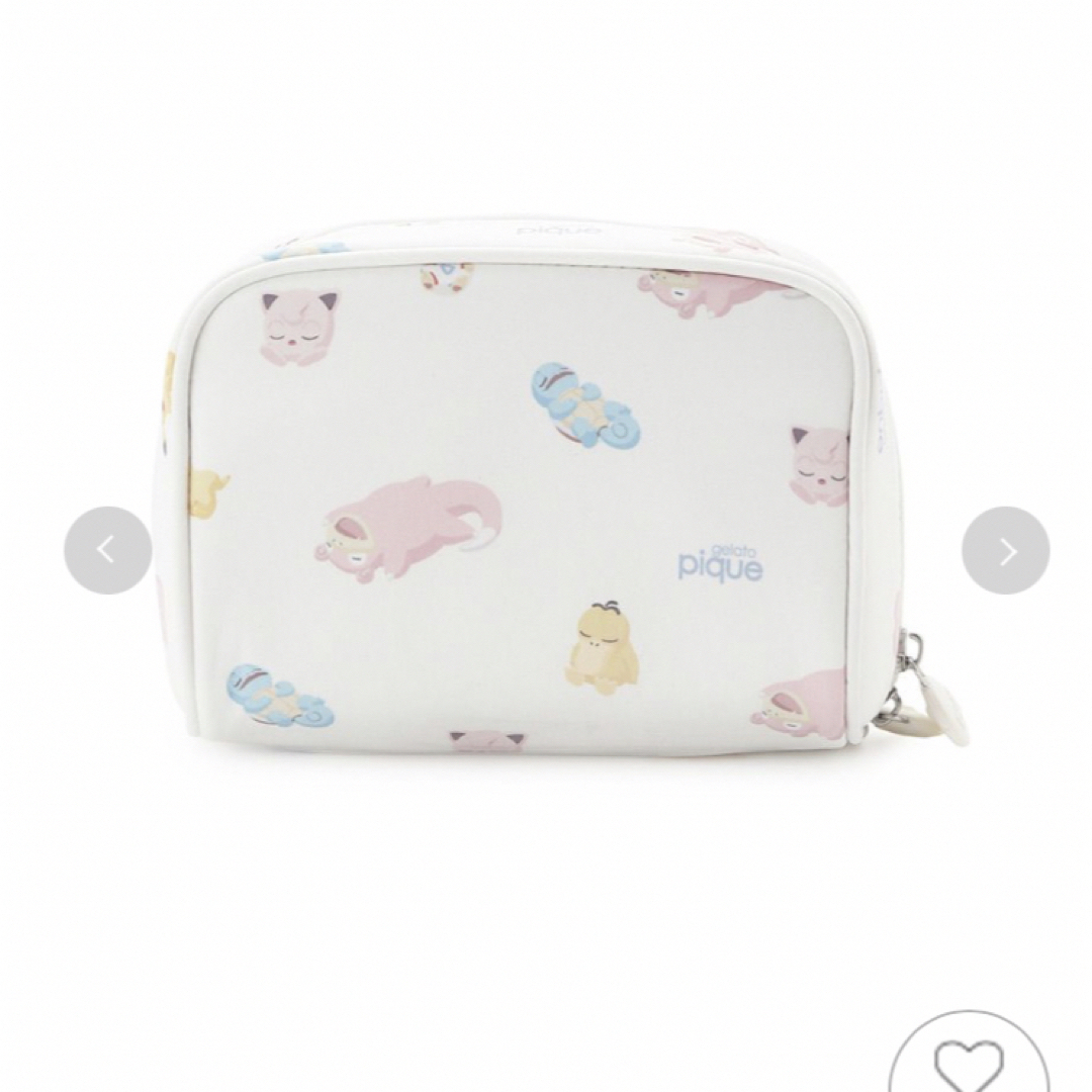 ジェラートピケ ポケモンスリープ スリープ柄ポーチ Mサイズ☆新品