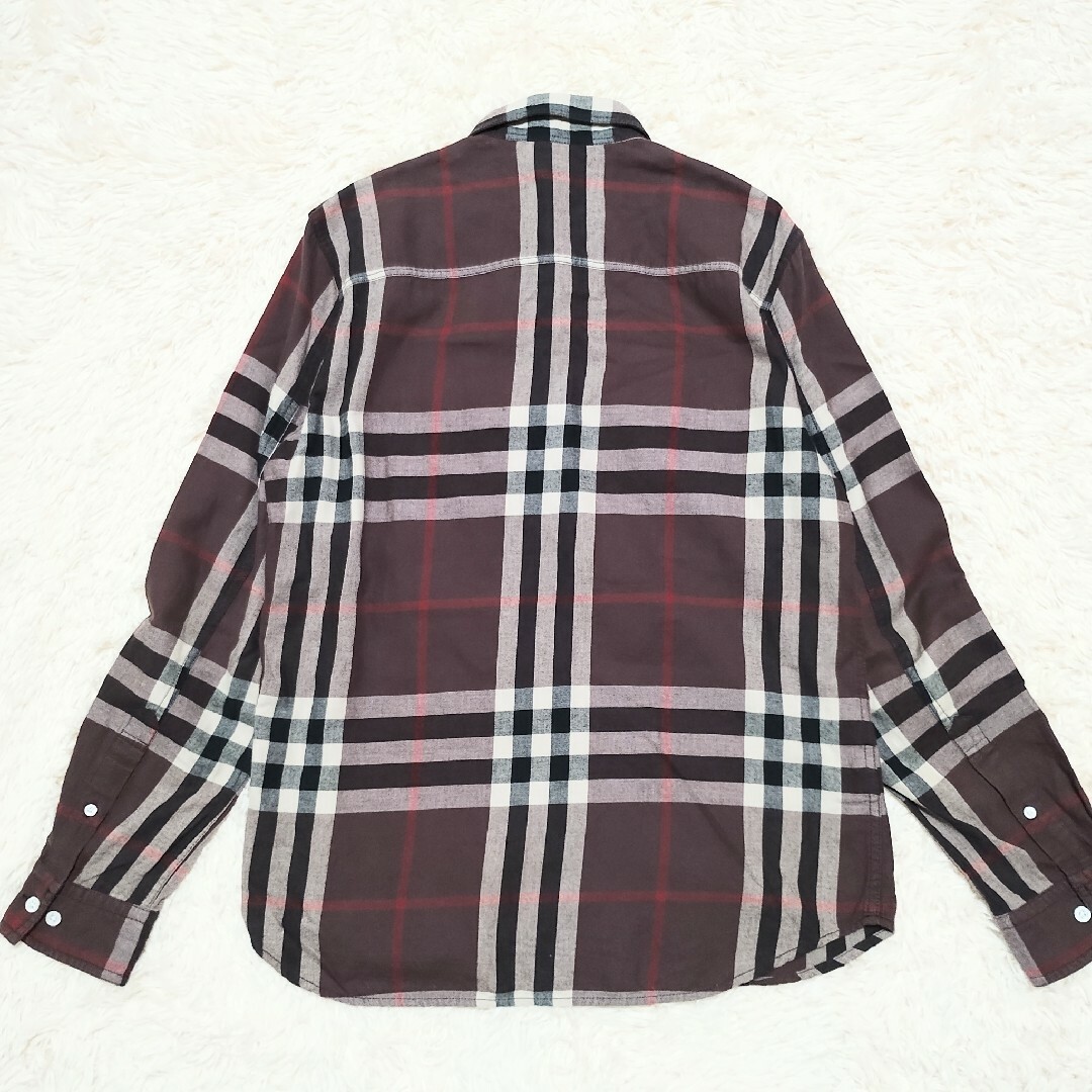 BURBERRY - 希少 BURBERRY バーバリーロンドン チェック柄シャツ ノバ
