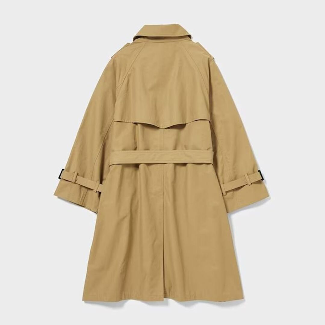 GU & beautiful people トレンチコート ブルー 新品 GU & beautiful people トレンチコート ブルー 新品