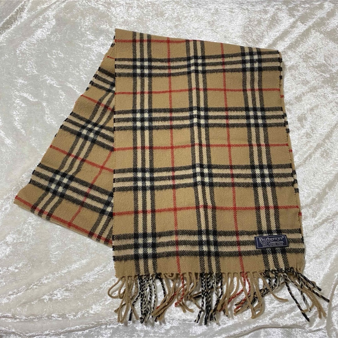 BURBERRY(バーバリー)の【美品】Burberrys Londonウール100% マフラー ノバチェック レディースのファッション小物(マフラー/ショール)の商品写真