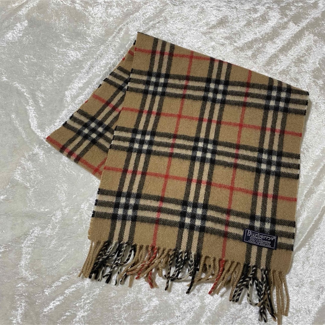 BURBERRY(バーバリー)の【極美品】Burberrys Londonカシミア100% マフラーノバチェック レディースのファッション小物(マフラー/ショール)の商品写真