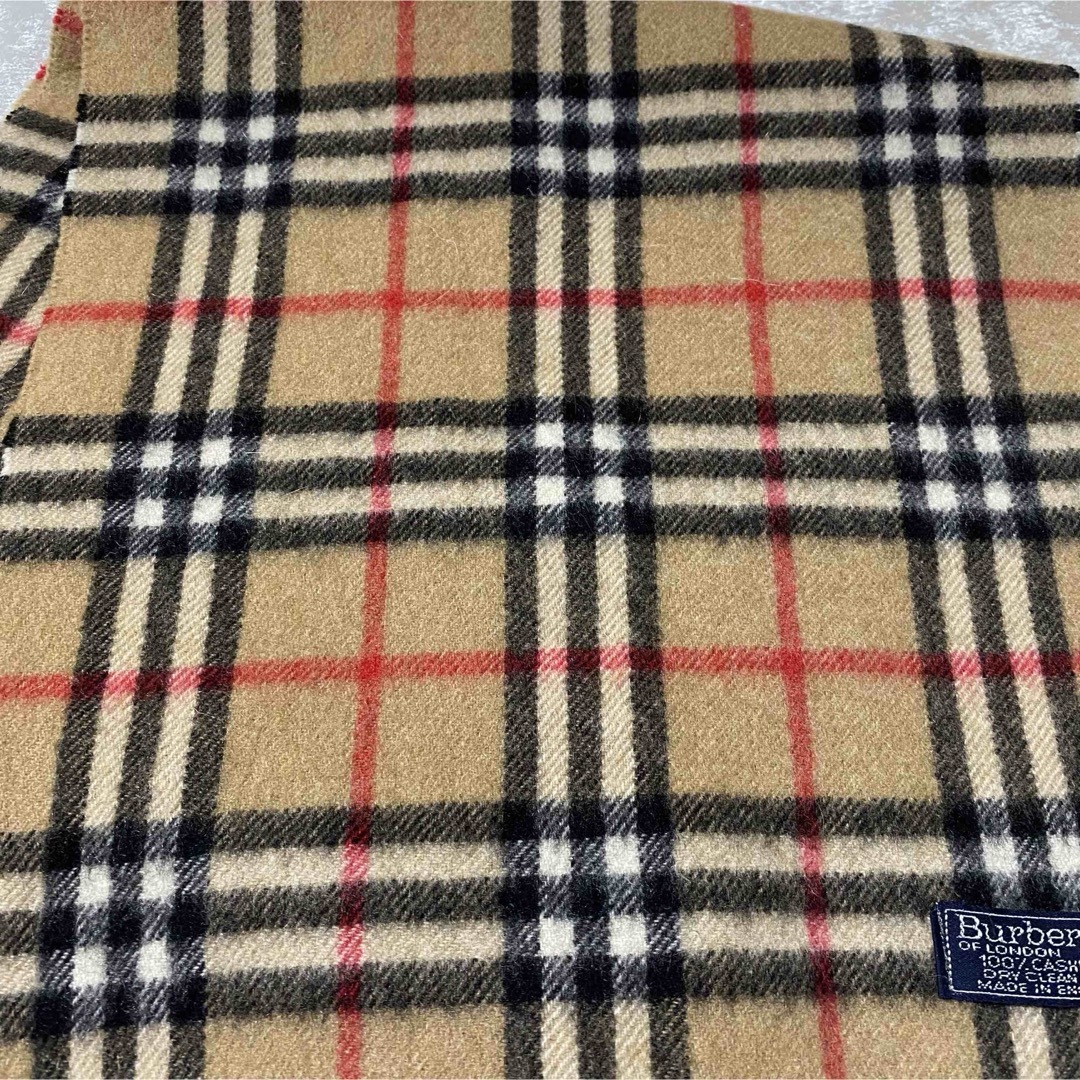 【極美品】Burberrys Londonカシミア100% マフラーノバチェック