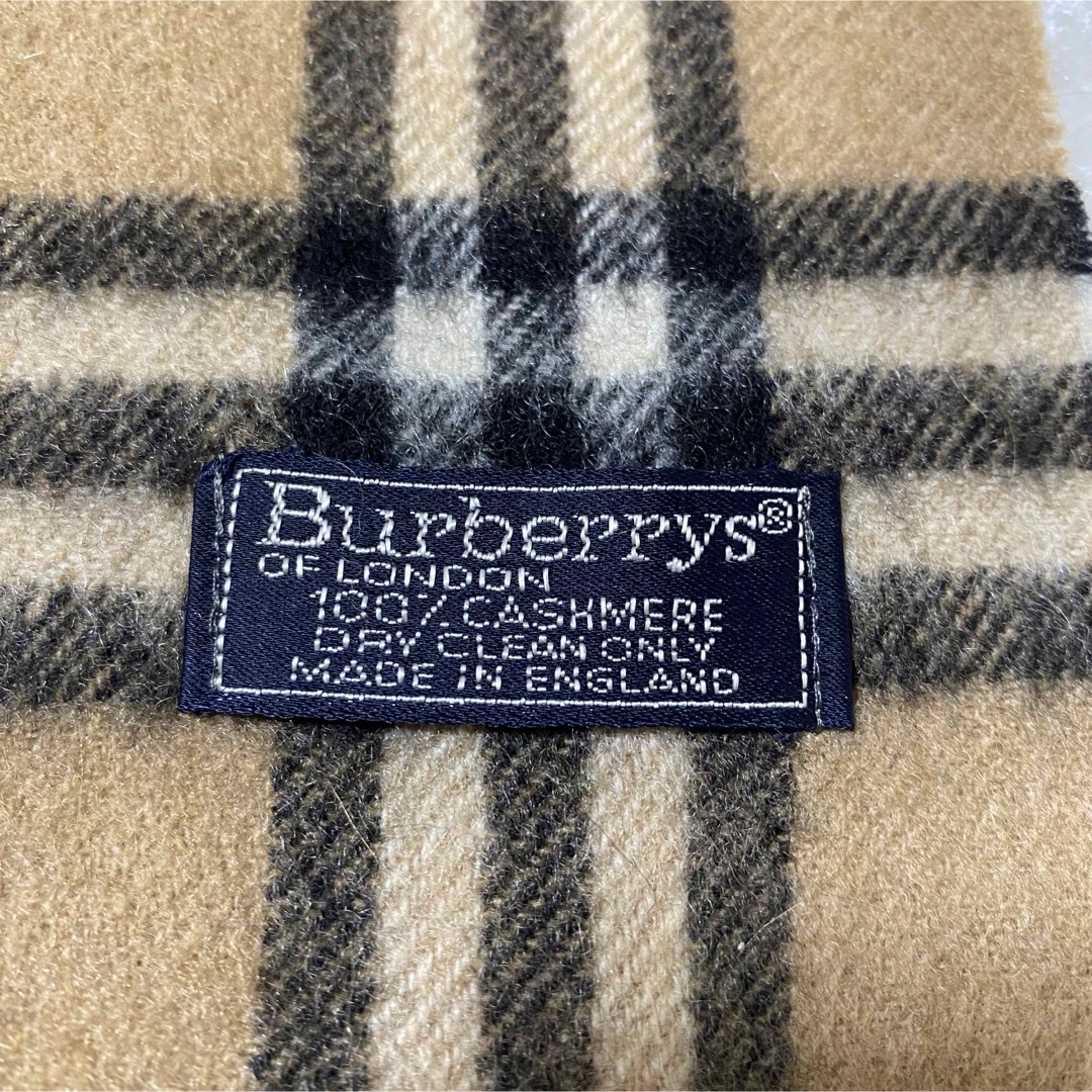 【極美品】Burberrys Londonカシミア100% マフラーノバチェック