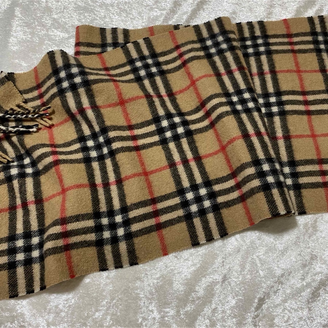 【極美品】Burberrys Londonカシミア100% マフラーノバチェック