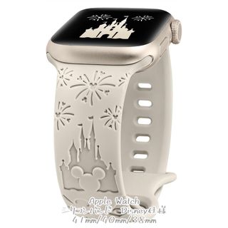 Apple Watch - Apple Watch バンド Disney仕様 ホワイト2つセットの