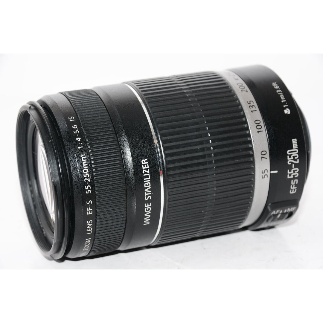 Canon 望遠レンズ EF-S55-250mm F4-5.6 ISの通販 by カメライオン's