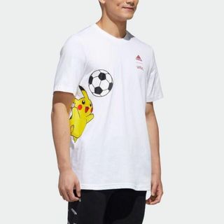 adidas - (新品) adidas Pokémon コラボ ピカチュウ Tシャツ の通販 by ... ポケモン tシャツ アディダスコラボ