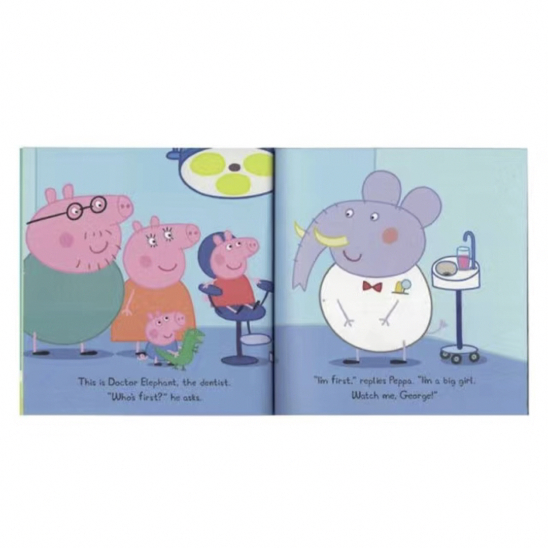 Disney(ディズニー)のPeppa Pig ペッパピッグ　50冊　青箱　マイヤペン対応　MaiyaPen エンタメ/ホビーの本(絵本/児童書)の商品写真