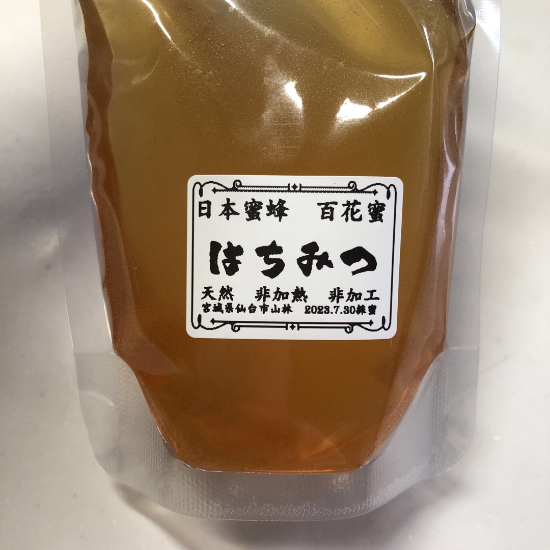 日本蜜蜂のハチミツ　無加工 食品/飲料/酒の食品(その他)の商品写真