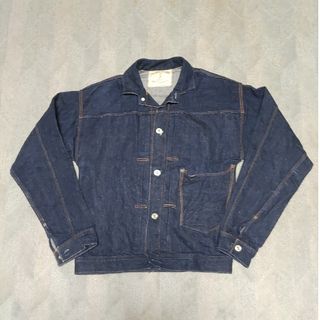 WAREHOUSE ウエアハウス デニムジャケット × ベルベルジン 藤原裕 × JEANSFACTORY 1880 JOHN MUNG DENIM JACKET  限定 デニム ジャケット インディゴブルー系 42