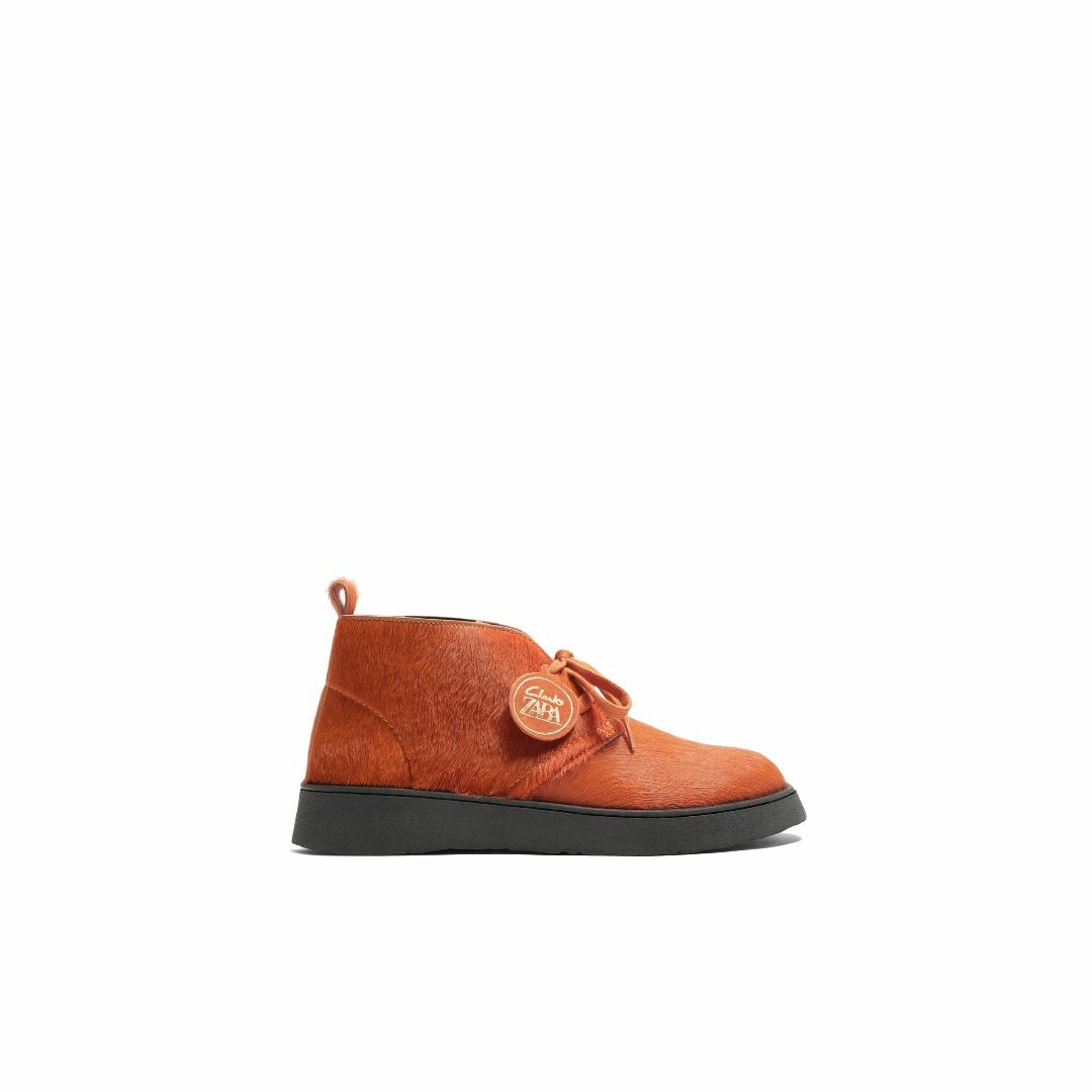 ZARA - ZARA MAN クラークス ハラコカウレザー チャンキー ZARA - ZARA MAN クラークス ハラコカウレザー チャンキー