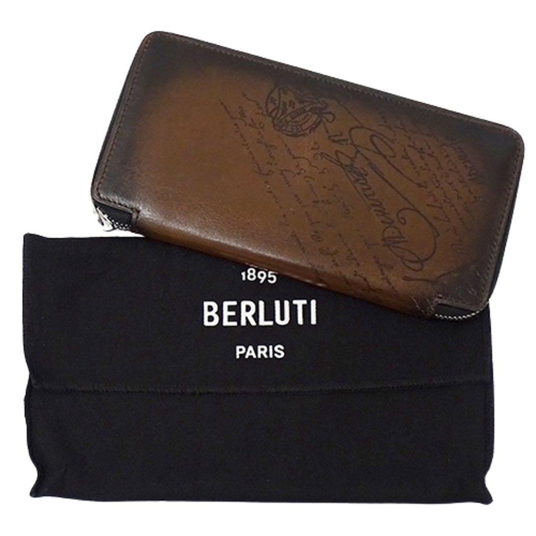 Berluti - ベルルッティ Berluti 財布 メンズ ブランド 長財布 レザー ...