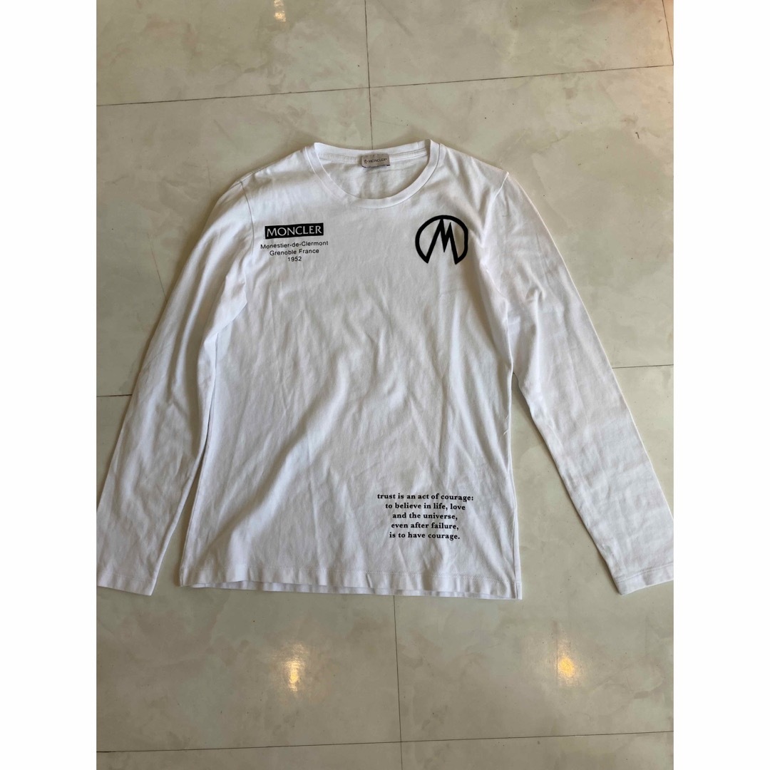 モンクレール MONCLER ロングTシャツ サイズXS ロンT - Tシャツ