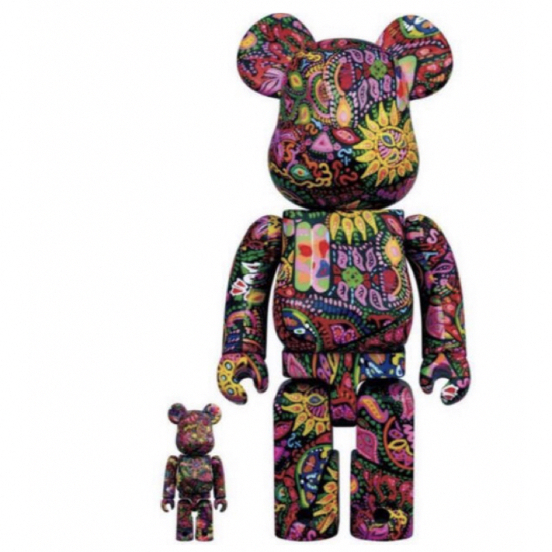 BE@RBRICK Psychedelic Paisley 1
