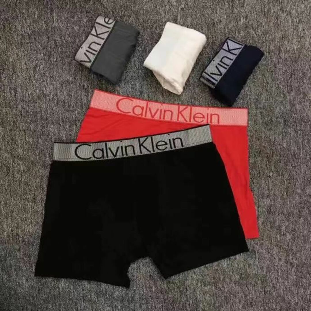 ck Calvin Klein(シーケーカルバンクライン)のカルバンクライン　ボクサーパンツセット M 5点5カラー メンズのアンダーウェア(ボクサーパンツ)の商品写真