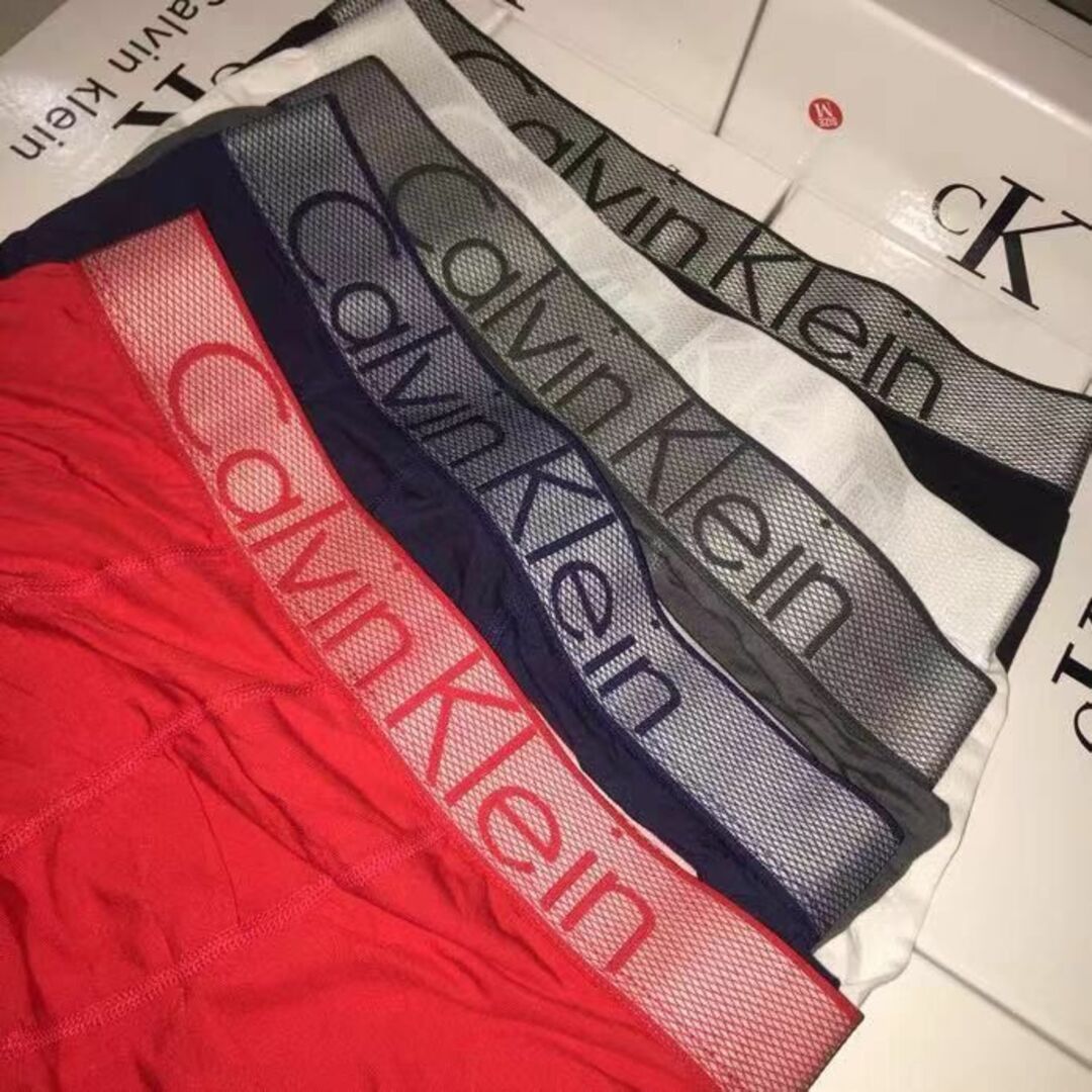 ck Calvin Klein(シーケーカルバンクライン)のカルバンクライン　ボクサーパンツセット M 5点5カラー メンズのアンダーウェア(ボクサーパンツ)の商品写真