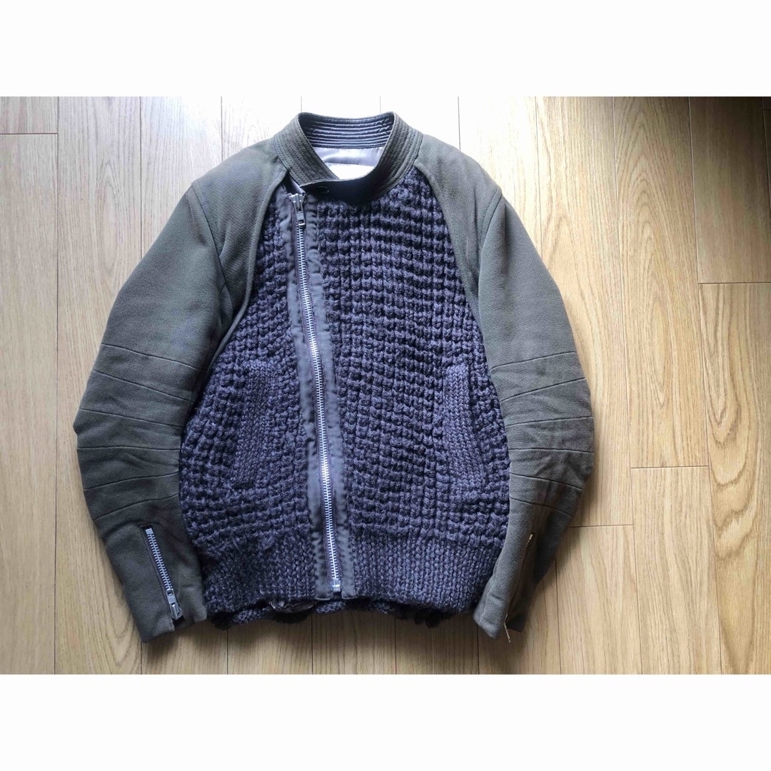 sacai(サカイ)のSacai  切替えブルゾンジャケット レディースのジャケット/アウター(ブルゾン)の商品写真