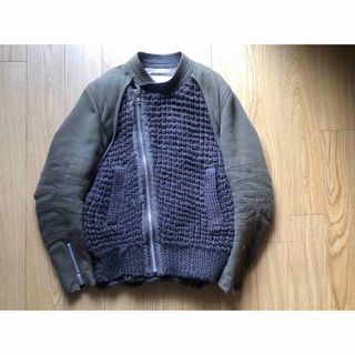 サカイ(sacai)のSacai  切替えブルゾンジャケット(ブルゾン)