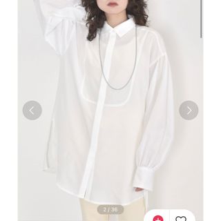 ダブルクローゼット(w closet)のダブルクローゼット　ブラウス(シャツ/ブラウス(長袖/七分))