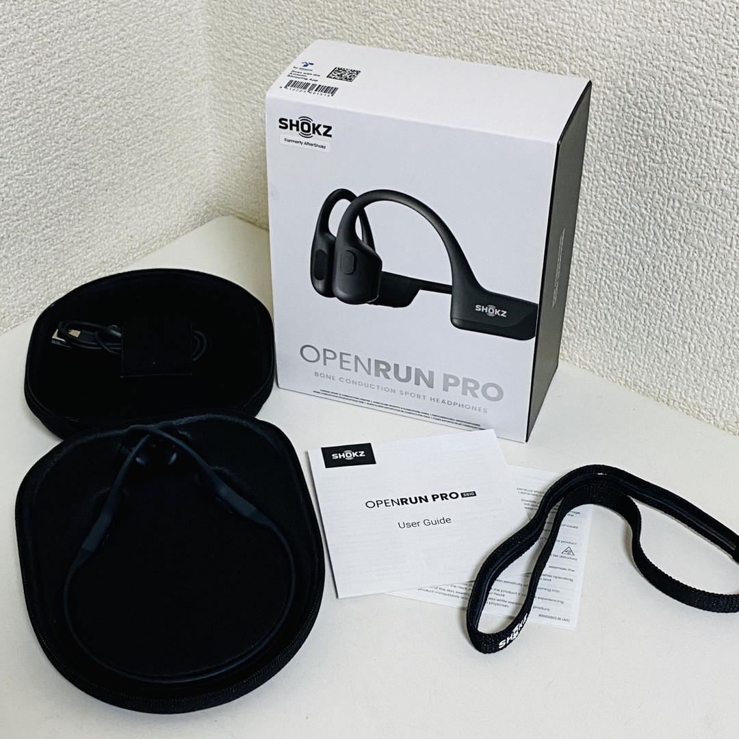 AFTERSHOKZ - Shokz OpenRun Pro S810 骨伝導イヤホン 最新骨伝導技術