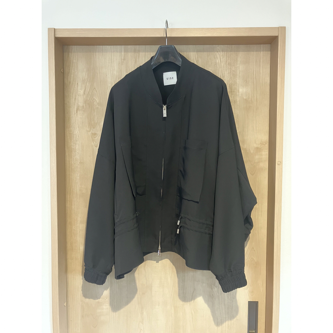 SISE/シセ/23SS/新型バルーンブルゾン/サイズ2/黒-