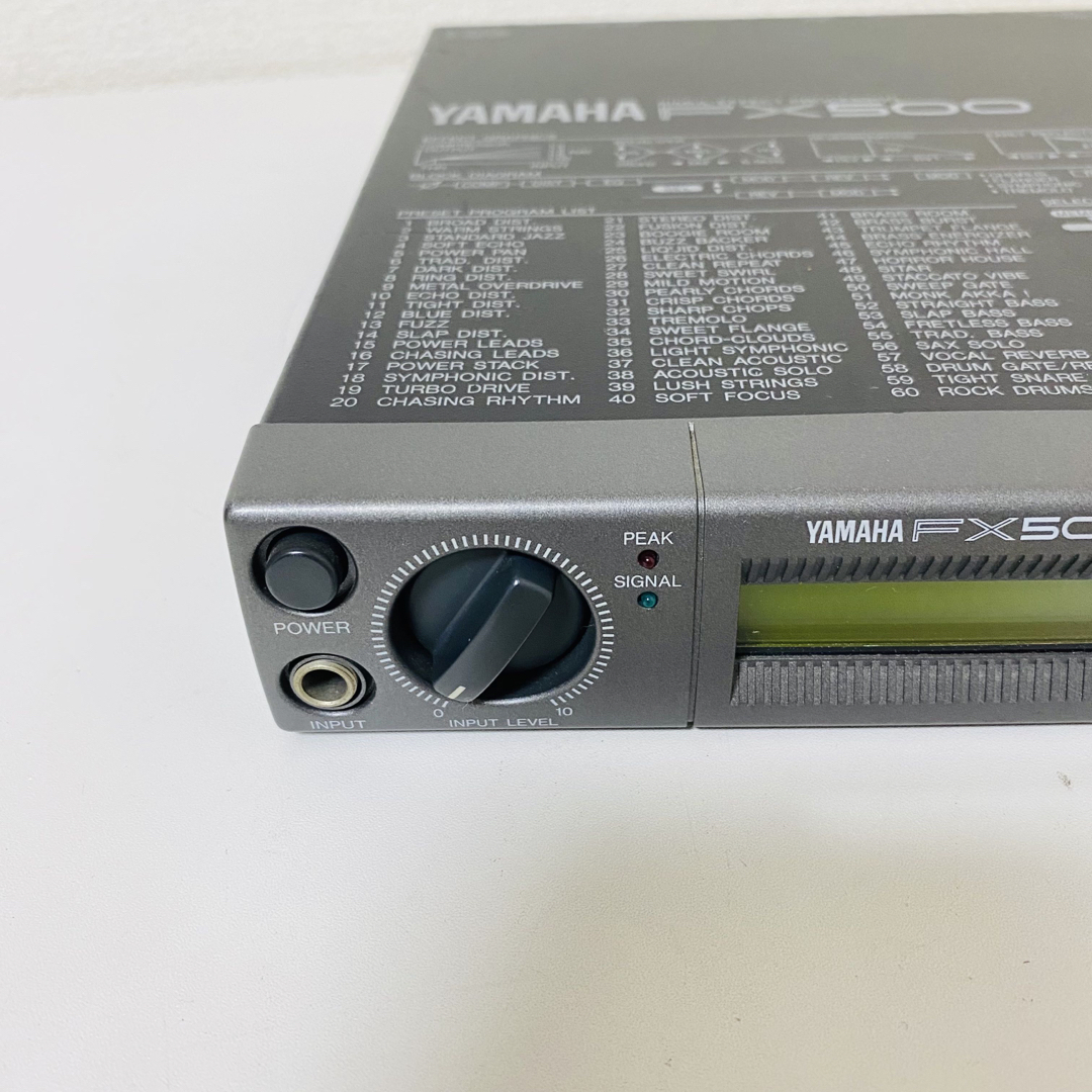 稀少 YAMAHA FX500 ヤマハ マルチエフェクター