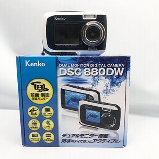 Kenko - Kenko 防水デジタルカメラ DSC-808W WH(ホワイト)の通販｜ラクマ