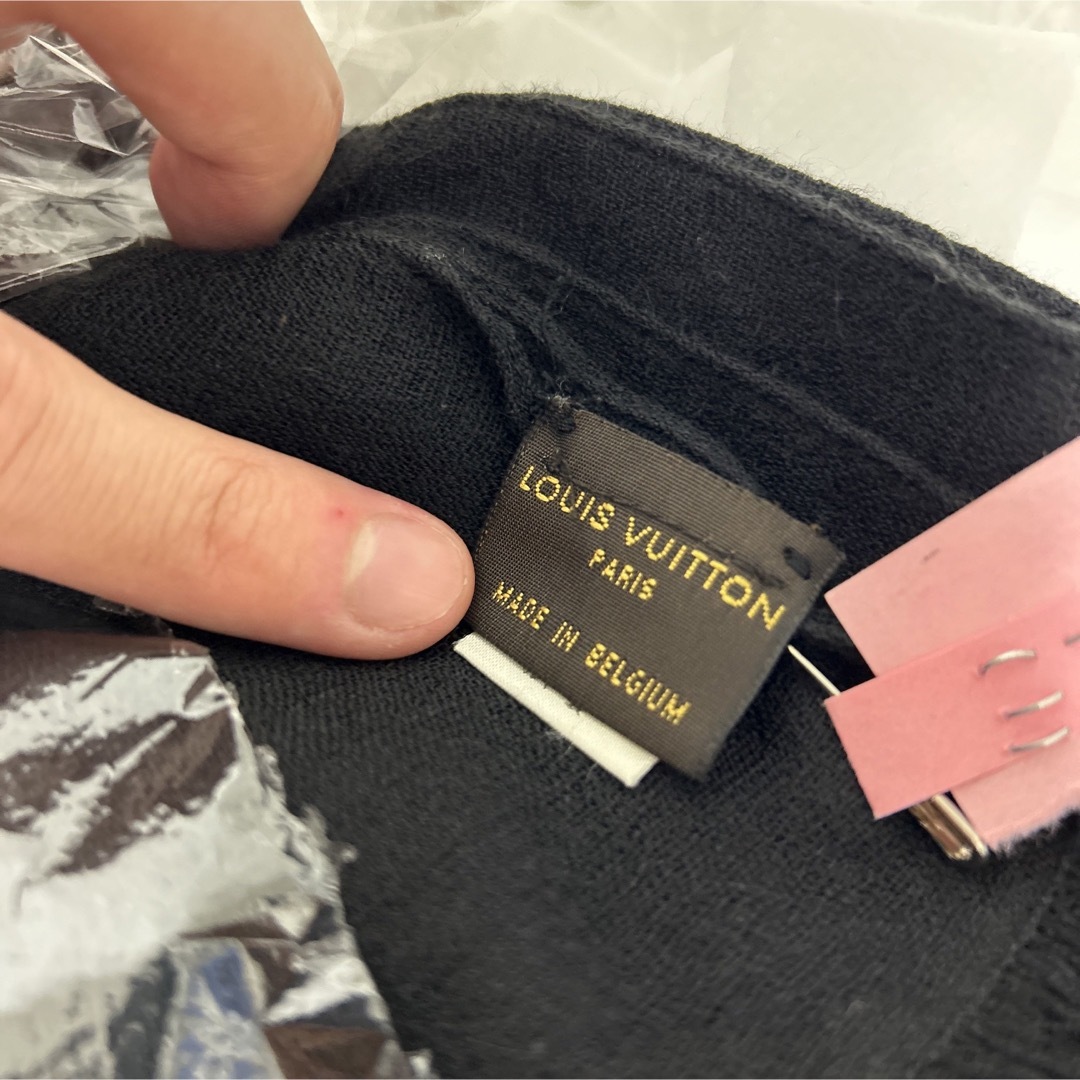 LOUIS VUITTON - ルイヴィトン 大判ストール ブラックの通販 by RIN's