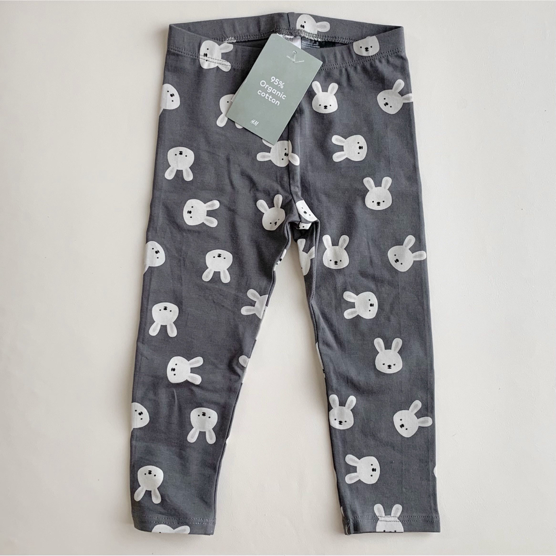 H&M(エイチアンドエム)の【タグ付き新品 】H&M KIDS / BABY 90cm コットンレギンス キッズ/ベビー/マタニティのキッズ服女の子用(90cm~)(パンツ/スパッツ)の商品写真