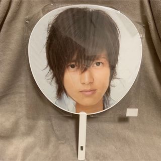 ヤマシタトモヒサ(山下智久)の山下智久 団扇　A Happy NEWS  Year 2006　うちわ　山P(アイドルグッズ)