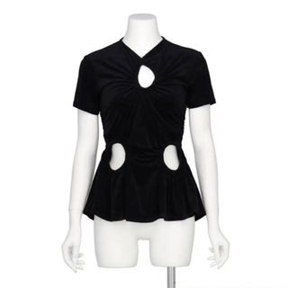 fetico CUTOUT VELOUR T-SHIRTの通販|ラクマ