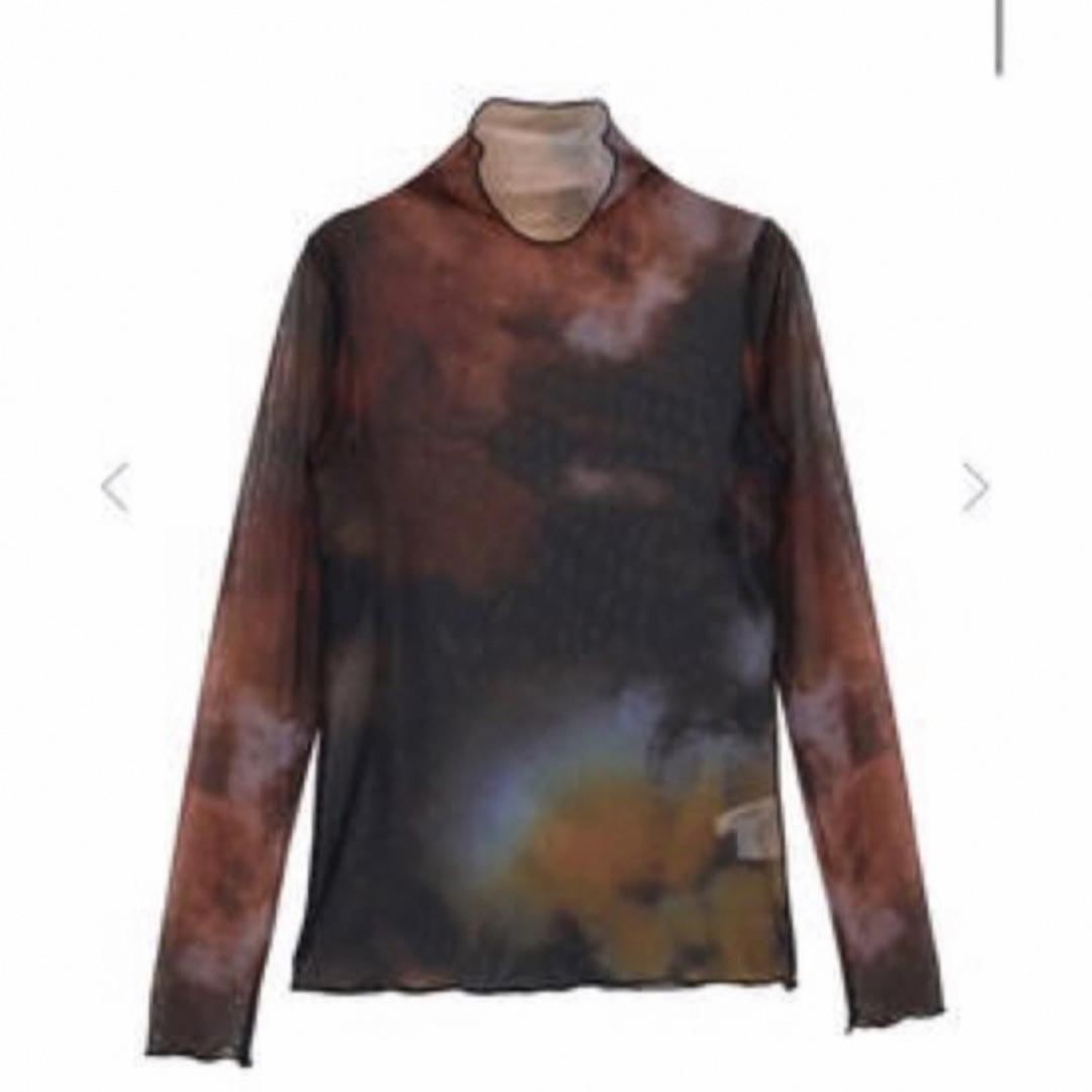 MIRANDA TAIDAI SHEER TURTLE TOP