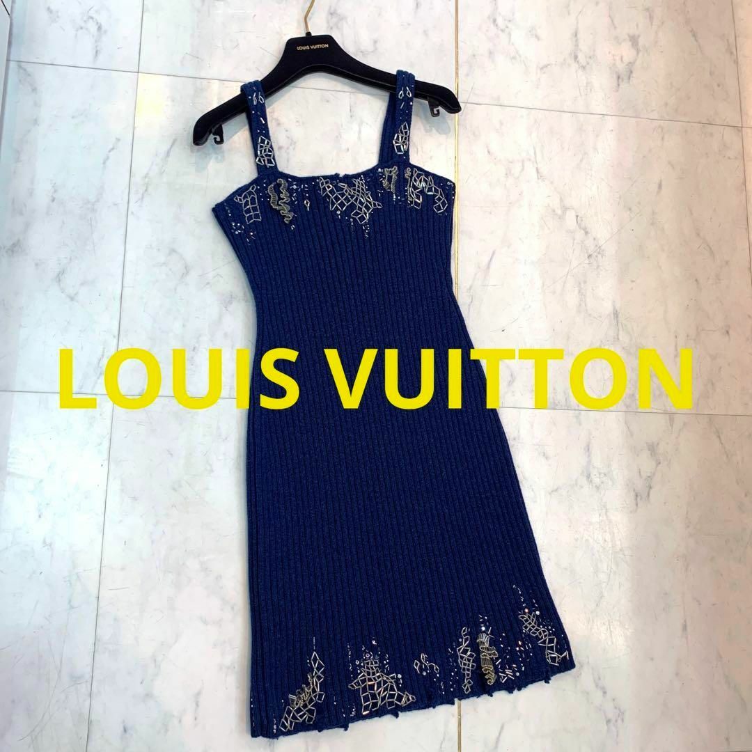 LOUIS VUITTON ニット ワンピース xs