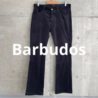 コムデギャルソン(COMME des GARCONS)の美品 Barbudos(バルブドス) ベロア スキニーパンツ(デニム/ジーンズ)