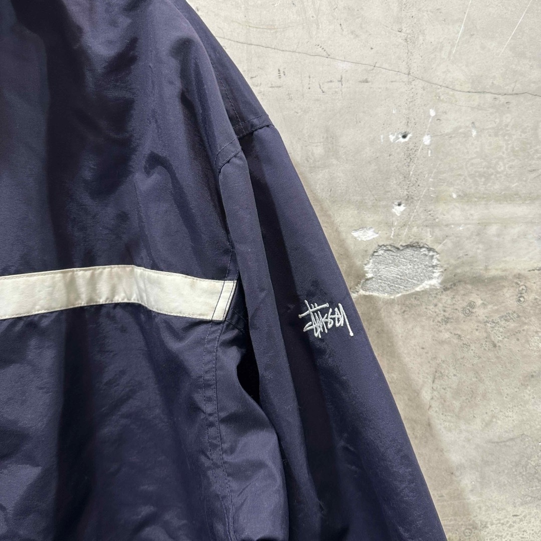 STUSSY(ステューシー)のオールドステューシー ナイロン ラインマウンテンパーカー stussyジャケット メンズのジャケット/アウター(マウンテンパーカー)の商品写真