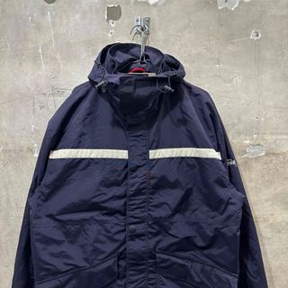 ステューシー(STUSSY)のオールドステューシー ナイロン ラインマウンテンパーカー stussyジャケット(マウンテンパーカー)