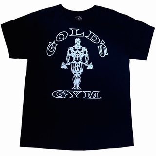 ゴールドジム(GOLD'S GYM)のGOLD’S GYM ゴールドジム Tシャツ ブラック 美品(Tシャツ/カットソー(半袖/袖なし))