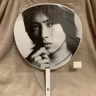 ヤマシタトモヒサ(山下智久)の山下智久 団扇　Super good Super bad 　うちわ　山P(アイドルグッズ)