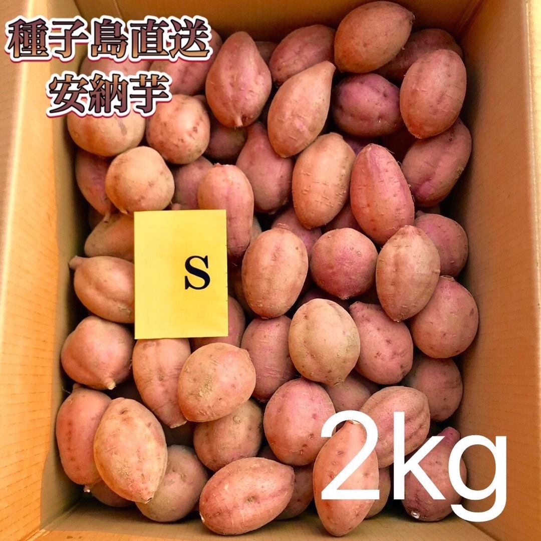 【絶品】種子島産  安納芋S 2kg(箱別) 食品/飲料/酒の食品(野菜)の商品写真