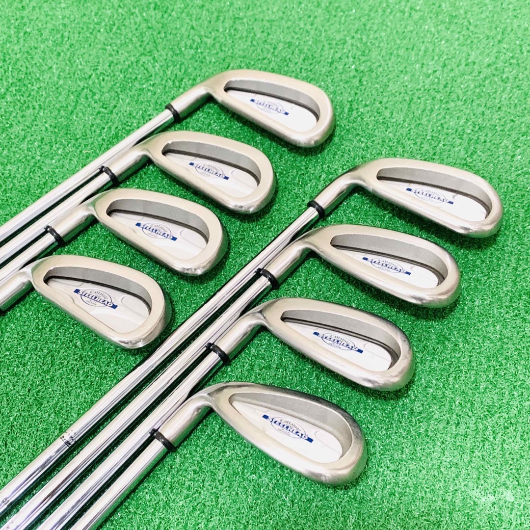 YR5790 Callaway X-14 レフティ  左利き　アイアン8本　SR