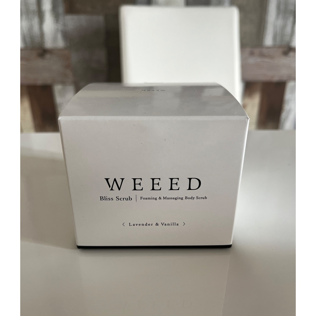 WEED ブリススクラブ(ラベンダー&バニラ) コスメ/美容のボディケア(ボディスクラブ)の商品写真