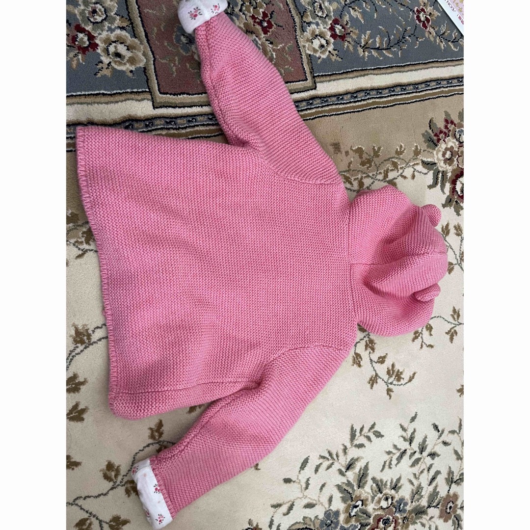 babyGAP(ベビーギャップ)のbaby GAP クマミミ アウター 90cm キッズ/ベビー/マタニティのキッズ服女の子用(90cm~)(ジャケット/上着)の商品写真