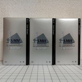 スーパーミリオンヘアー ダークブラウン 30g 3箱 新品・未開封(ヘアケア)