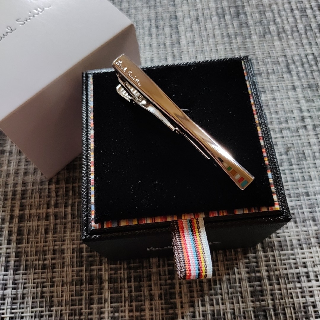 Paul Smith ネクタイピン マルチカラー ストライプ-