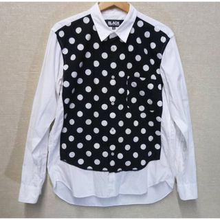 【希少】black comme des garcons  buttonshirt